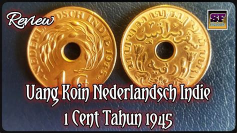 harga koin nederlandsch indie 1 cent 1945